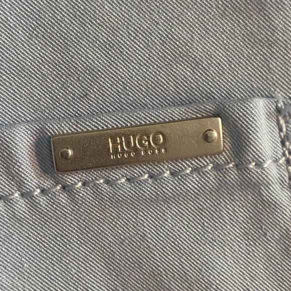 HUGO Hugo Boss light blue cotton pants - Picture 5 of 8